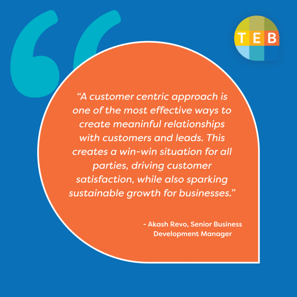 Customer centric quote
