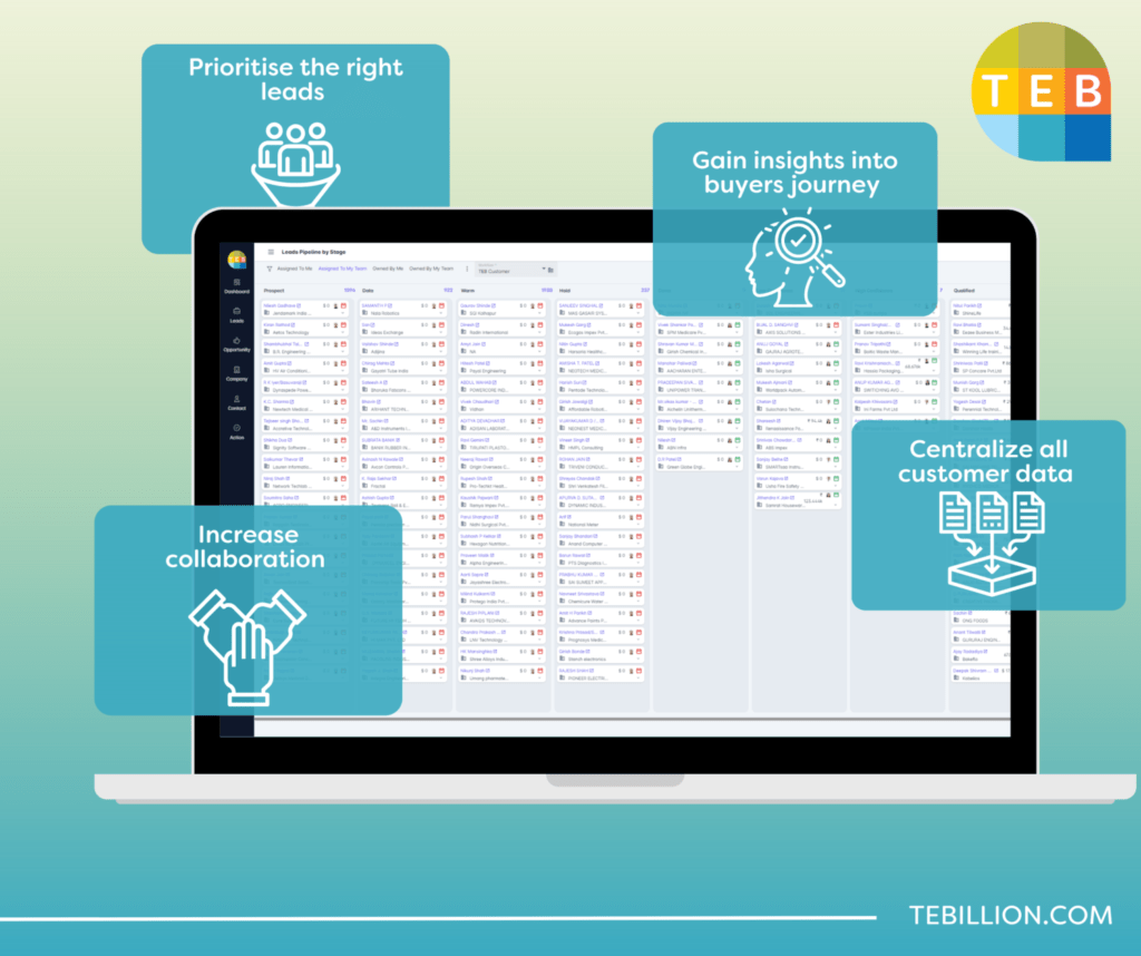 Streamline prospect management with TEB 