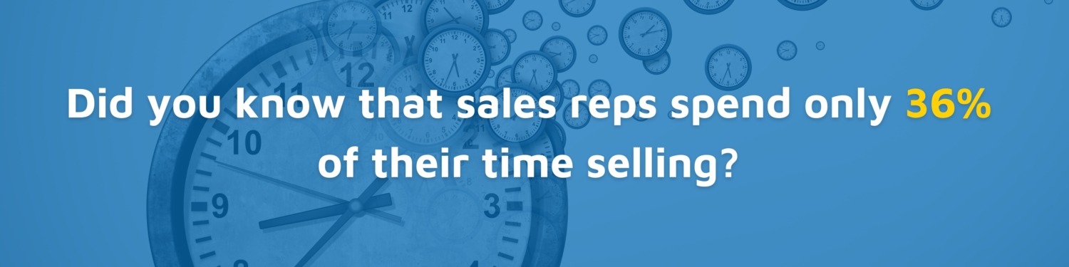 Sales reps helps sales diary automation. 