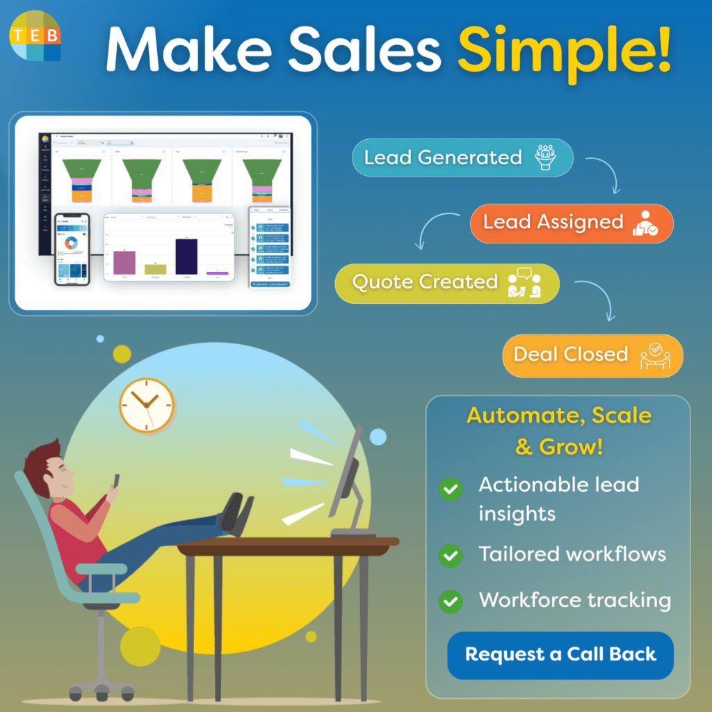 Make sales simple with business / workflow automation solutions