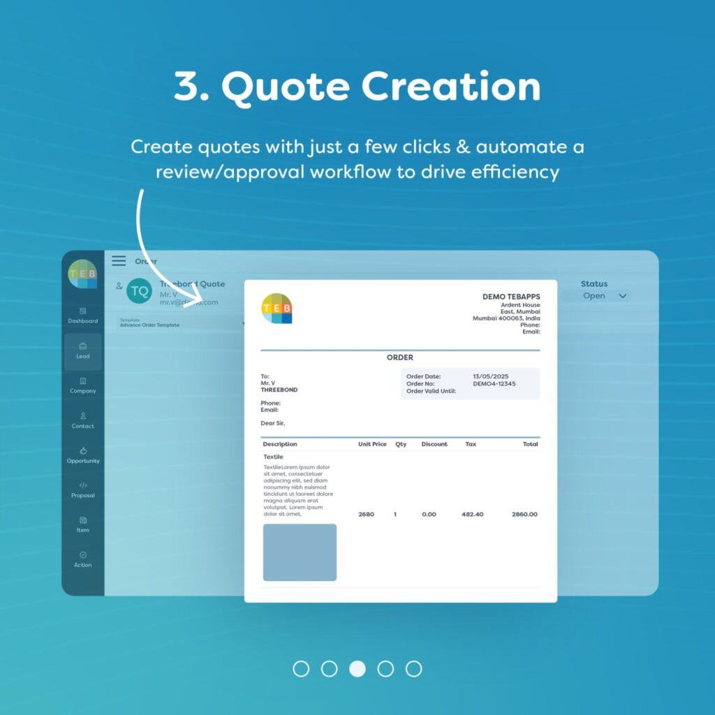 Sales automation software 